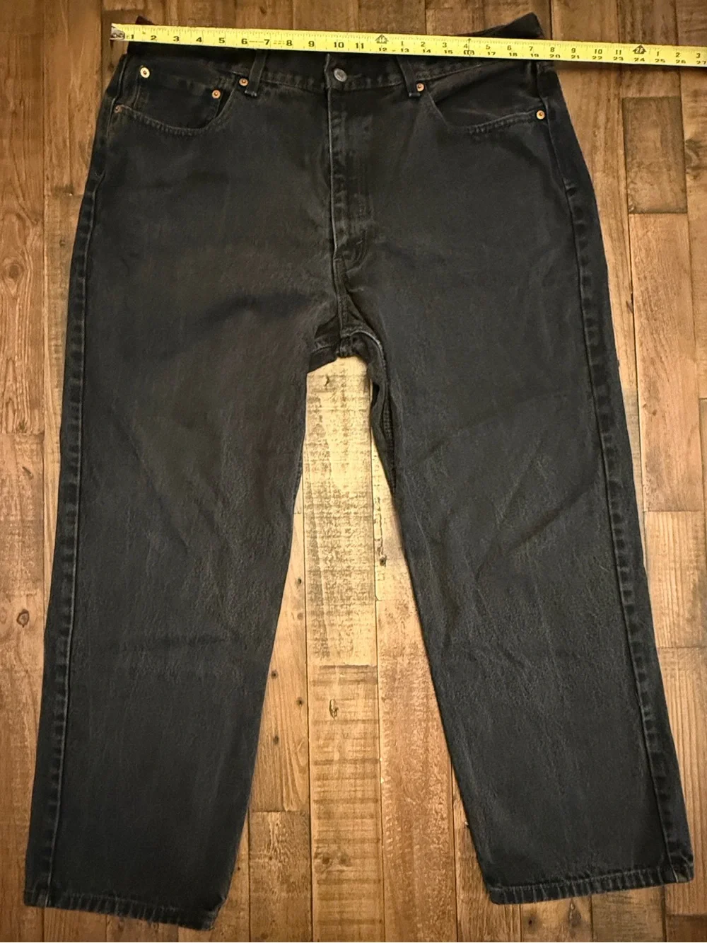 Levi’s 550 Relaxed Fit Black Jeans Men’s Size 40x30